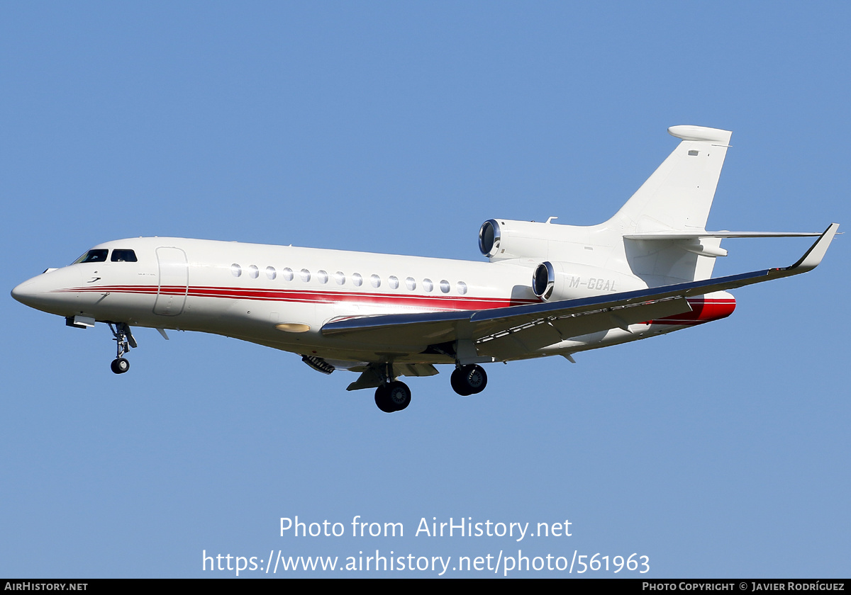 Aircraft Photo of M-GGAL | Dassault Falcon 7X | AirHistory.net #561963