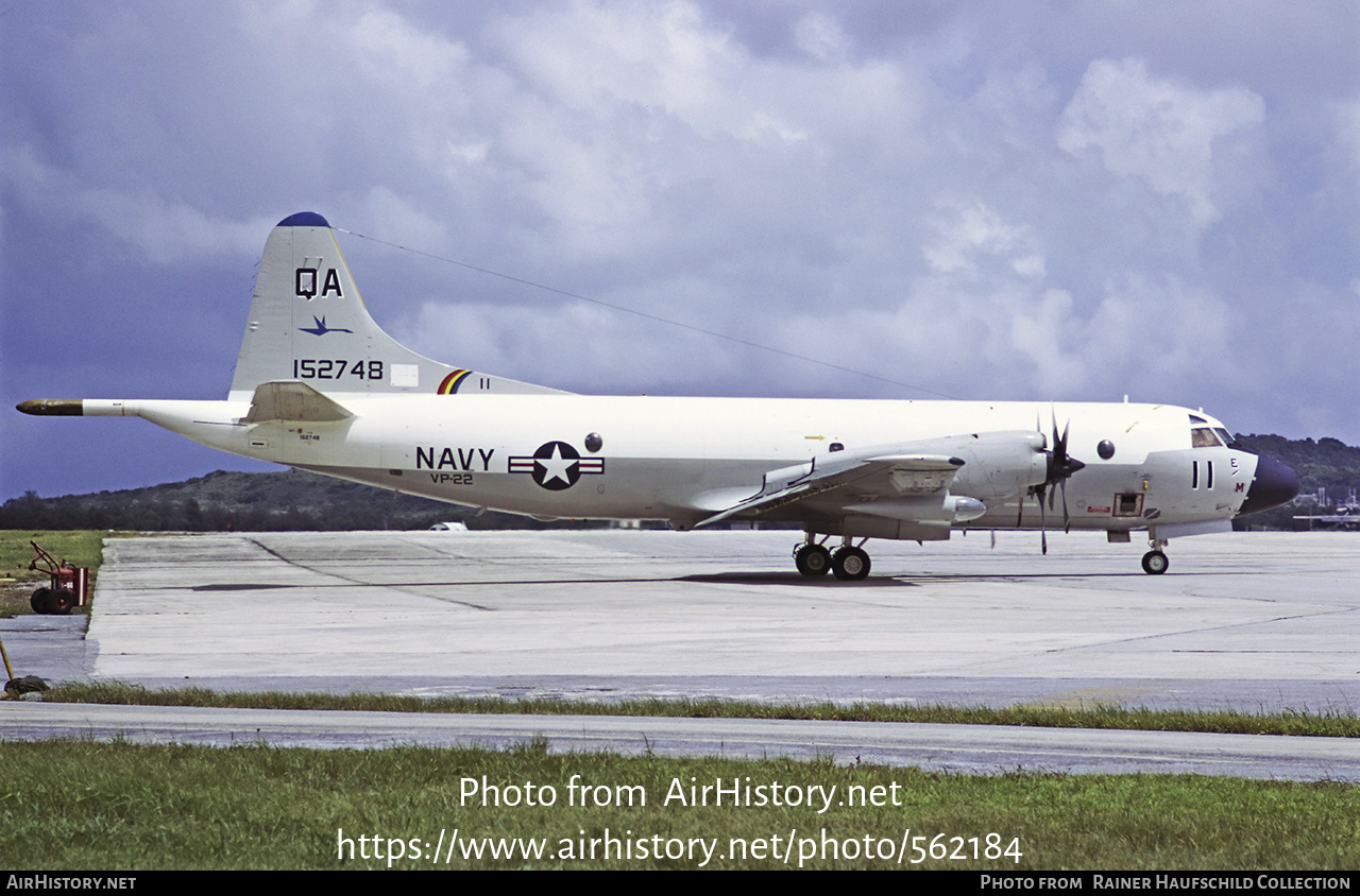 Aircraft Photo of 152748 | Lockheed P-3B Orion | USA - Navy | AirHistory.net #562184