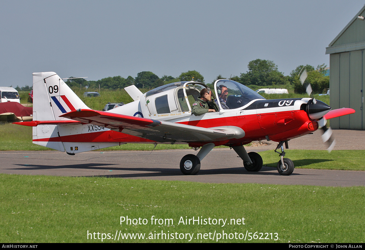 Aircraft Photo of G-BZMD / XX554 | Scottish Aviation Bulldog 120/121 | UK - Air Force | AirHistory.net #562213