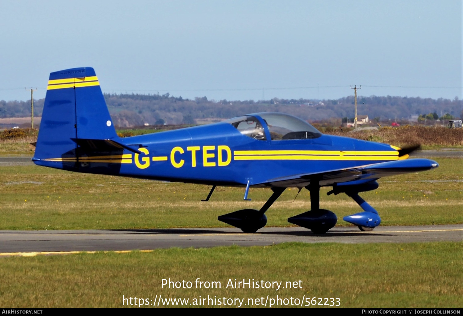 Aircraft Photo of G-CTED | Van's RV-7A | AirHistory.net #562233