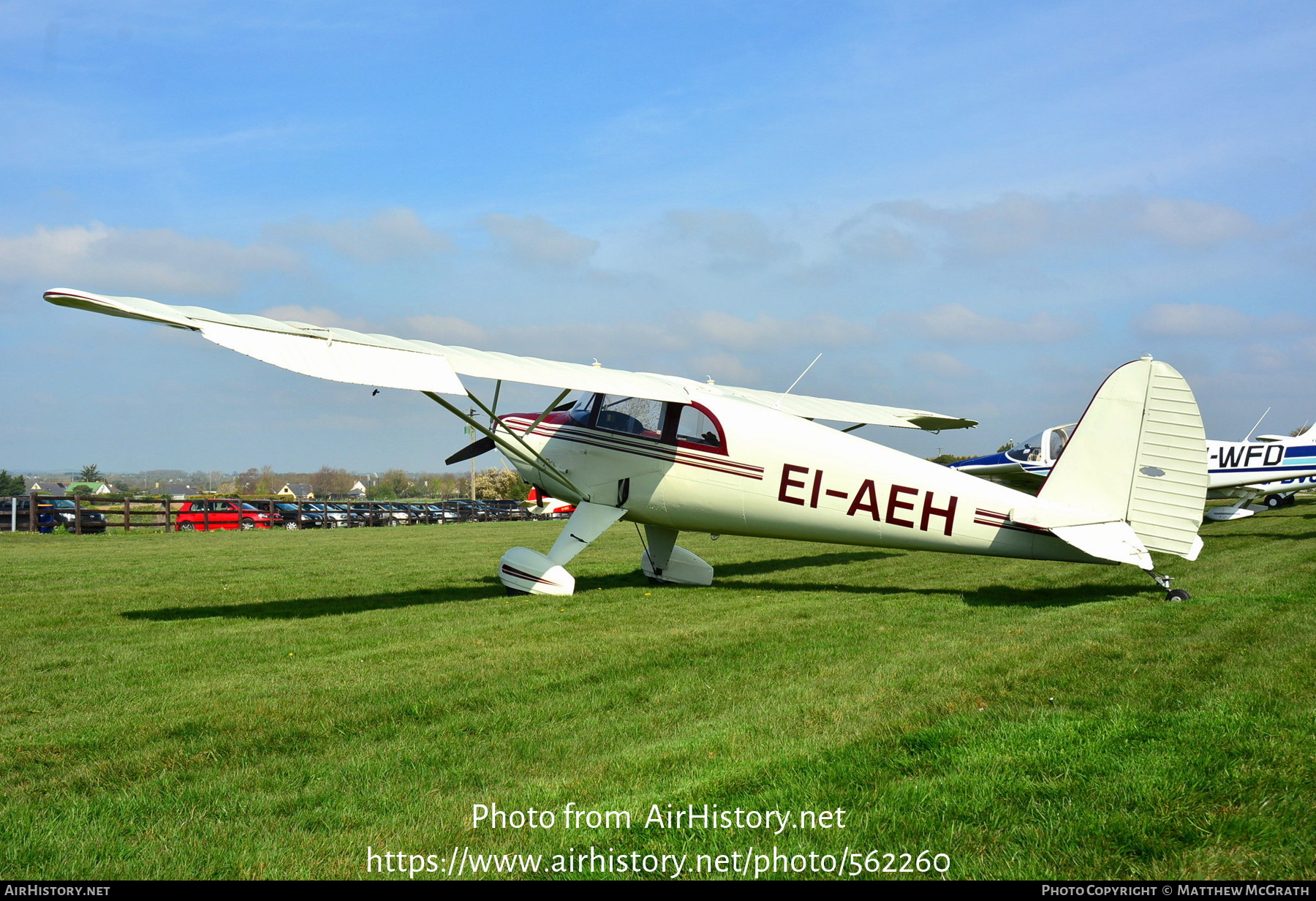 Aircraft Photo of EI-AEH | Luscombe 8F Silvaire | AirHistory.net #562260