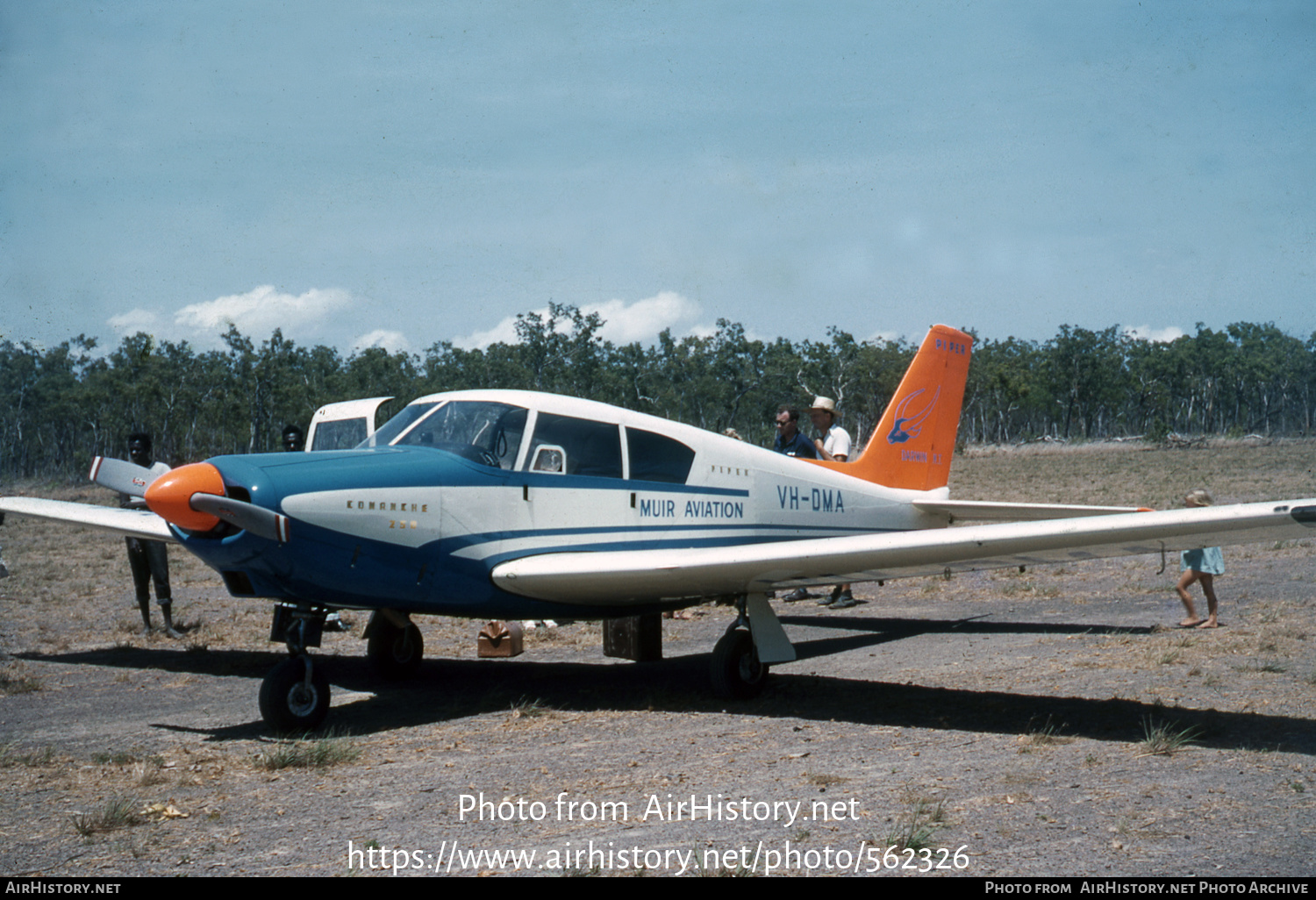 Aircraft Photo of VH-DMA | Piper PA-24-250 Comanche | Muir Aviation | AirHistory.net #562326