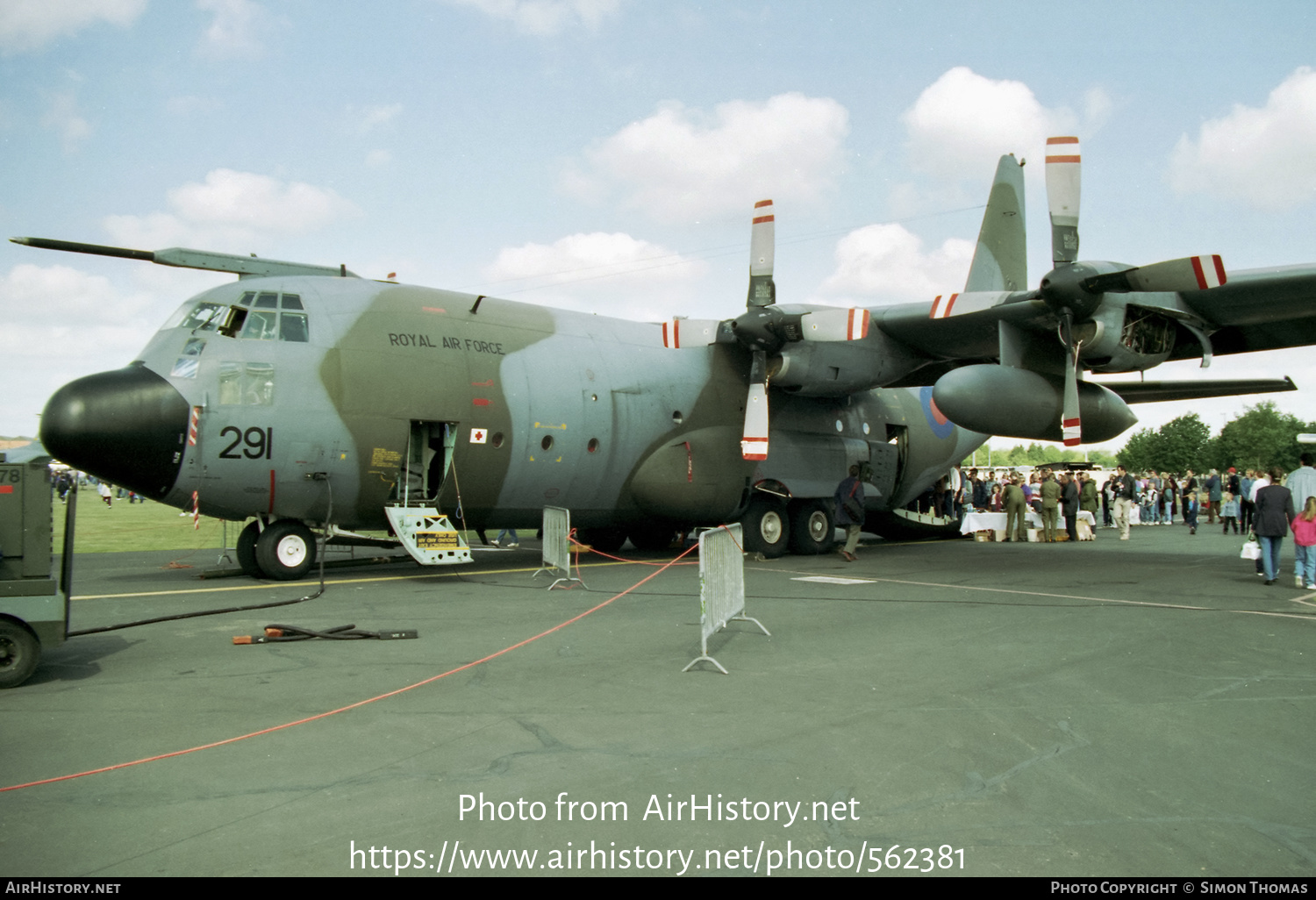 Aircraft Photo of XV291 | Lockheed C-130K Hercules C1P (L-382) | UK - Air Force | AirHistory.net #562381