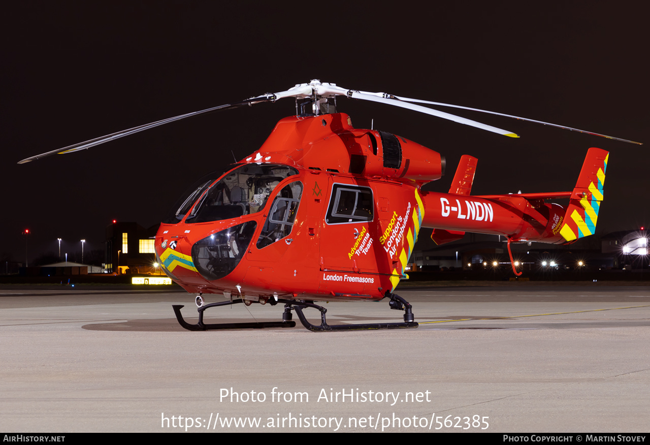 Aircraft Photo of G-LNDN | MD Helicopters MD-900 Explorer | London's Air Ambulance | AirHistory.net #562385