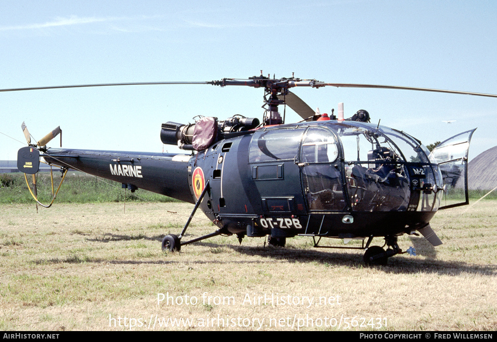 Aircraft Photo of M-2 | Aerospatiale SA-316B Alouette III | Belgium - Navy | AirHistory.net #562431