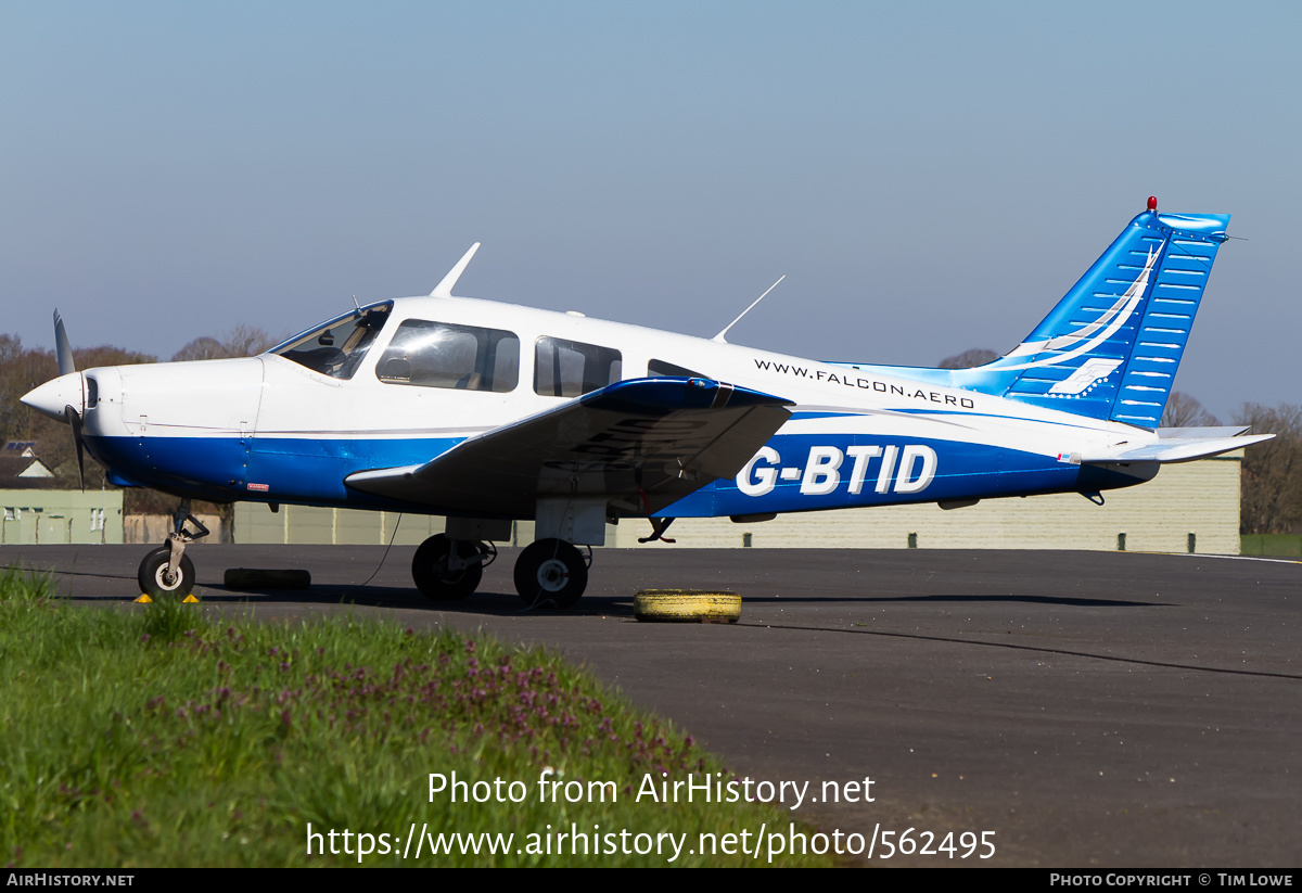 Aircraft Photo of G-BTID | Piper PA-28-161 Cherokee Warrior II | Falcon Flying Services | AirHistory.net #562495