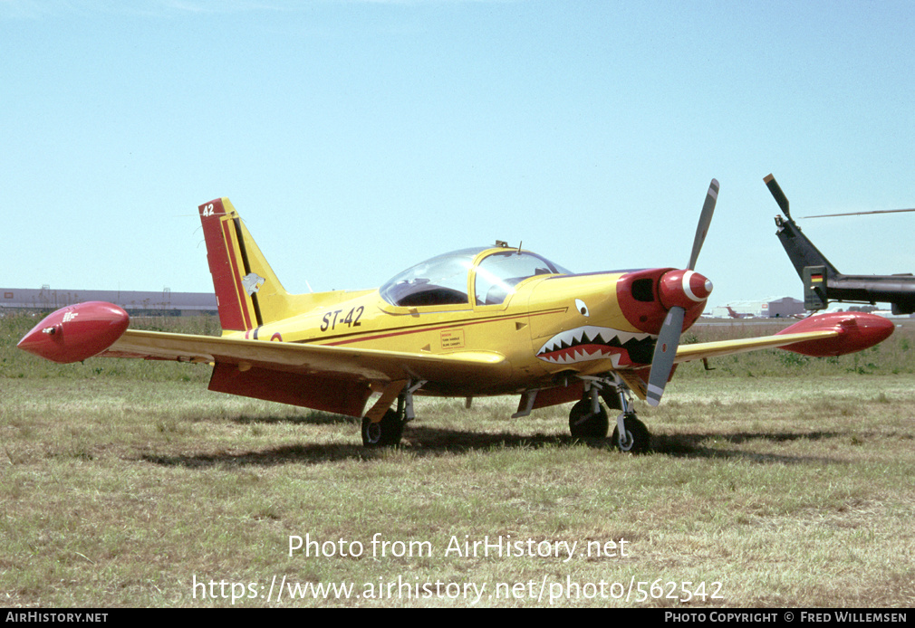 Aircraft Photo of ST-42 | SIAI-Marchetti SF-260D | Belgium - Air Force | AirHistory.net #562542