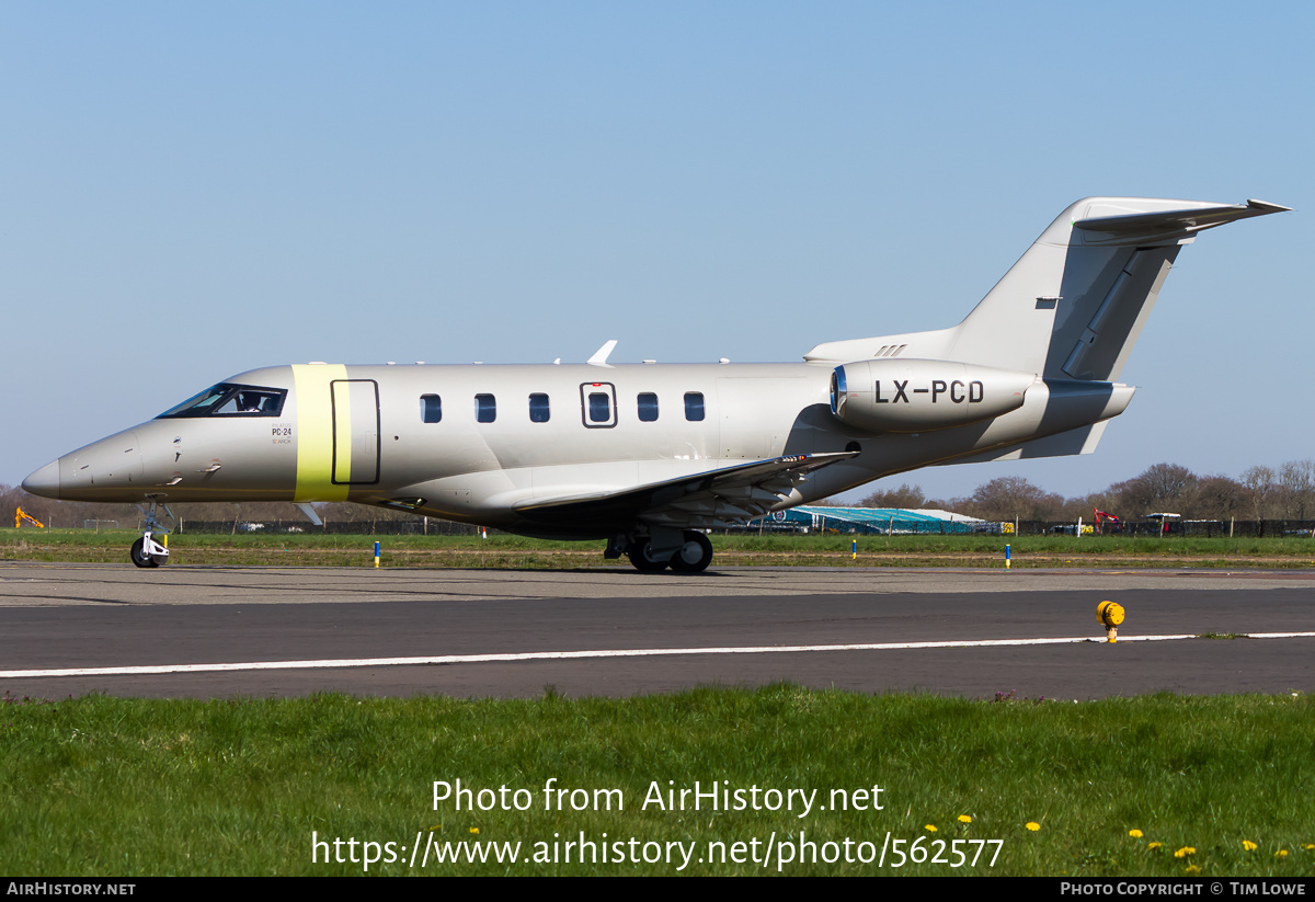 Aircraft Photo of LX-PCD | Pilatus PC-24 | AirHistory.net #562577