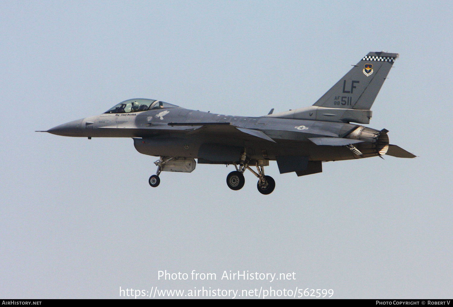 Aircraft Photo of 88-0511 / AF88-511 | General Dynamics F-16C Fighting Falcon | USA - Air Force | AirHistory.net #562599