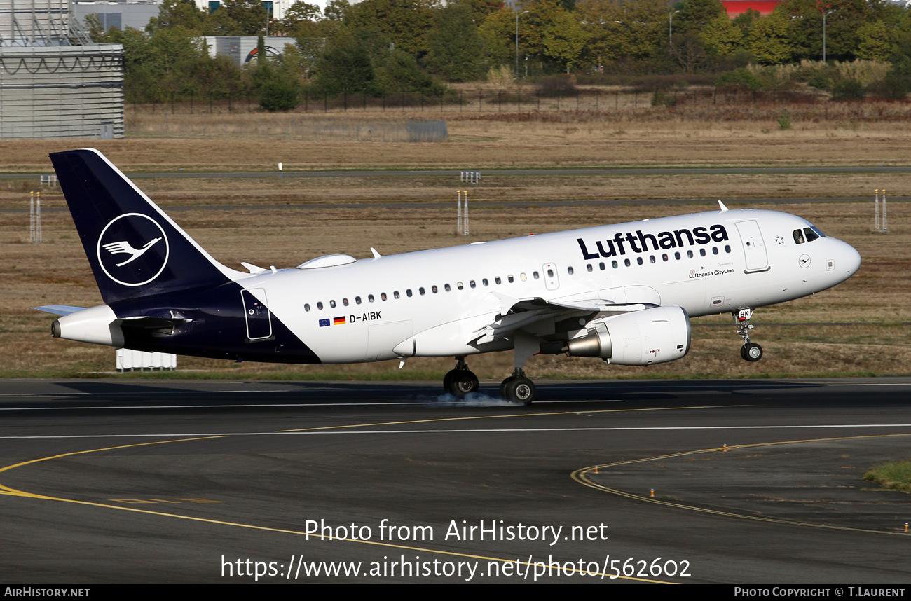 Aircraft Photo of D-AIBK | Airbus A319-112 | Lufthansa | AirHistory.net #562602