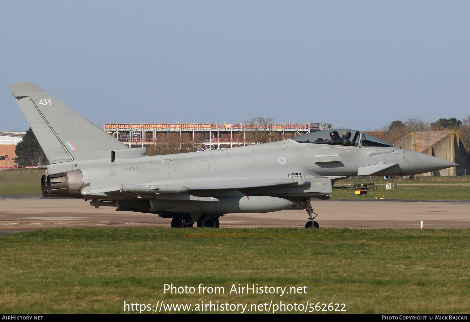 Aircraft Photo of ZK434 | Eurofighter EF-2000 Typhoon FGR4 | UK - Air Force | AirHistory.net #562622