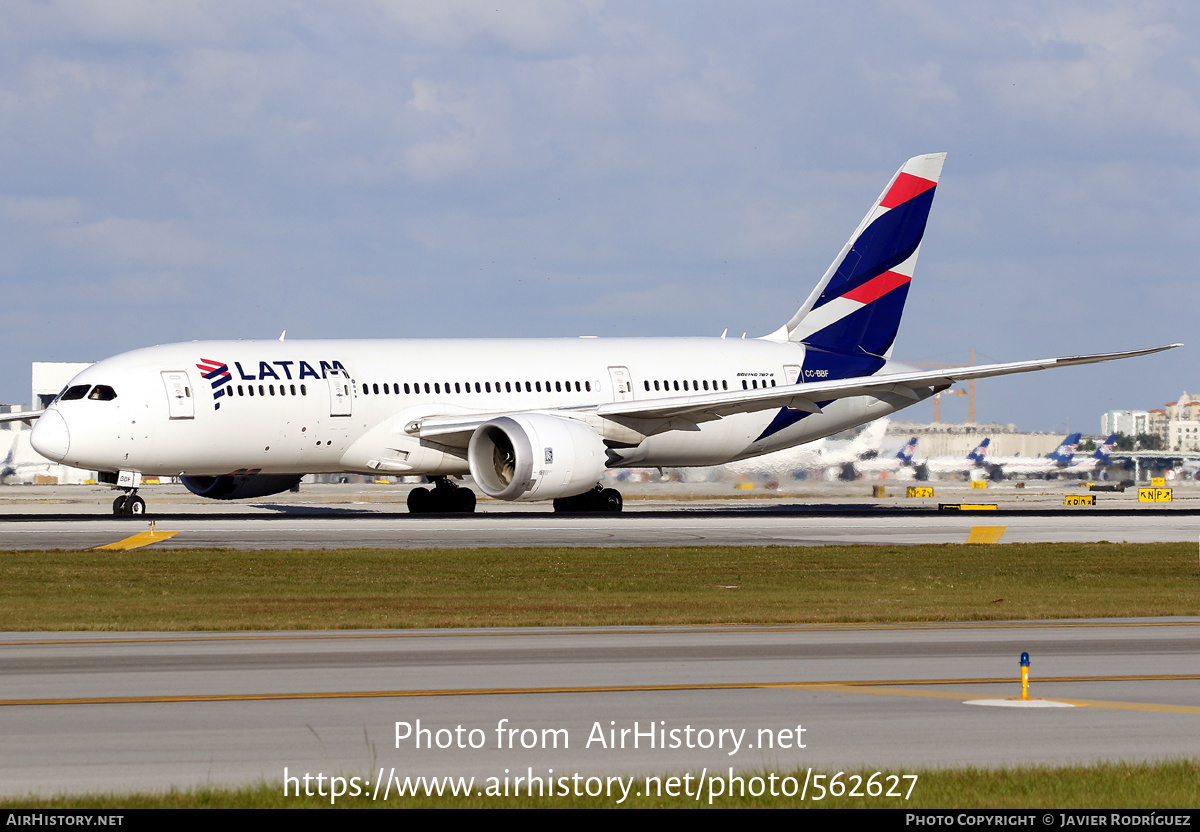 Aircraft Photo of CC-BBF | Boeing 787-8 Dreamliner | LATAM Airlines | AirHistory.net #562627