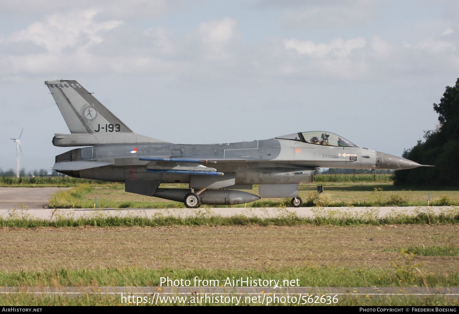 Aircraft Photo of J-193 | General Dynamics F-16AM Fighting Falcon | Netherlands - Air Force | AirHistory.net #562636