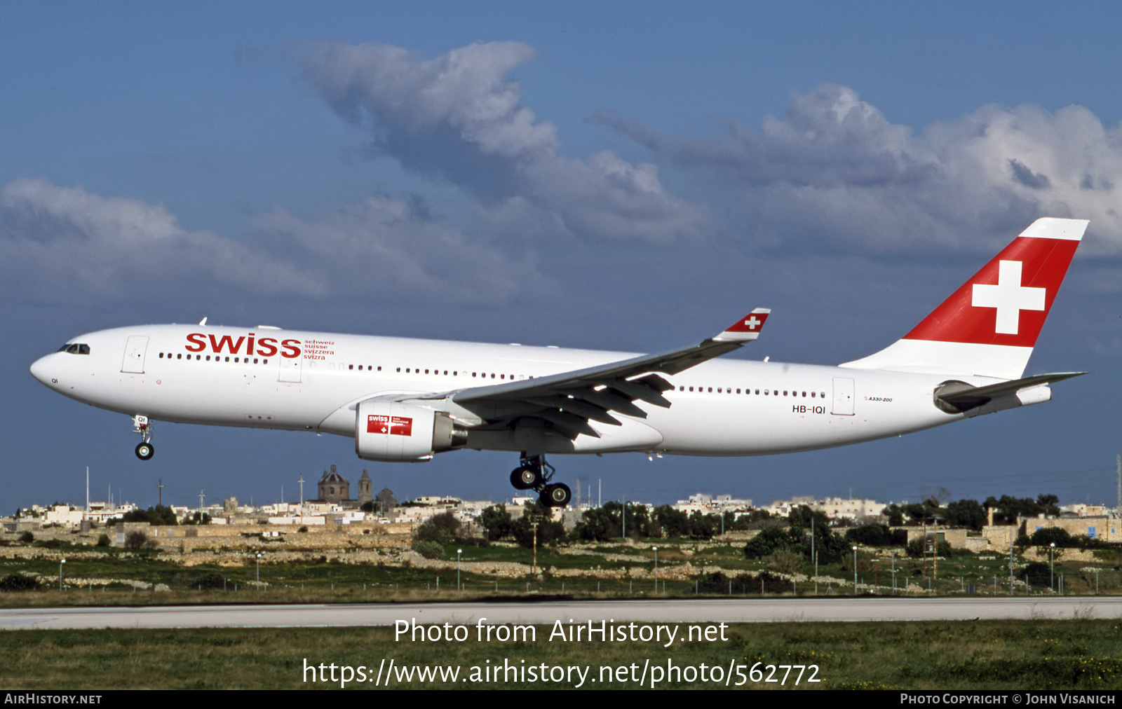 Aircraft Photo of HB-IQI | Airbus A330-223 | Swiss International Air Lines | AirHistory.net #562772
