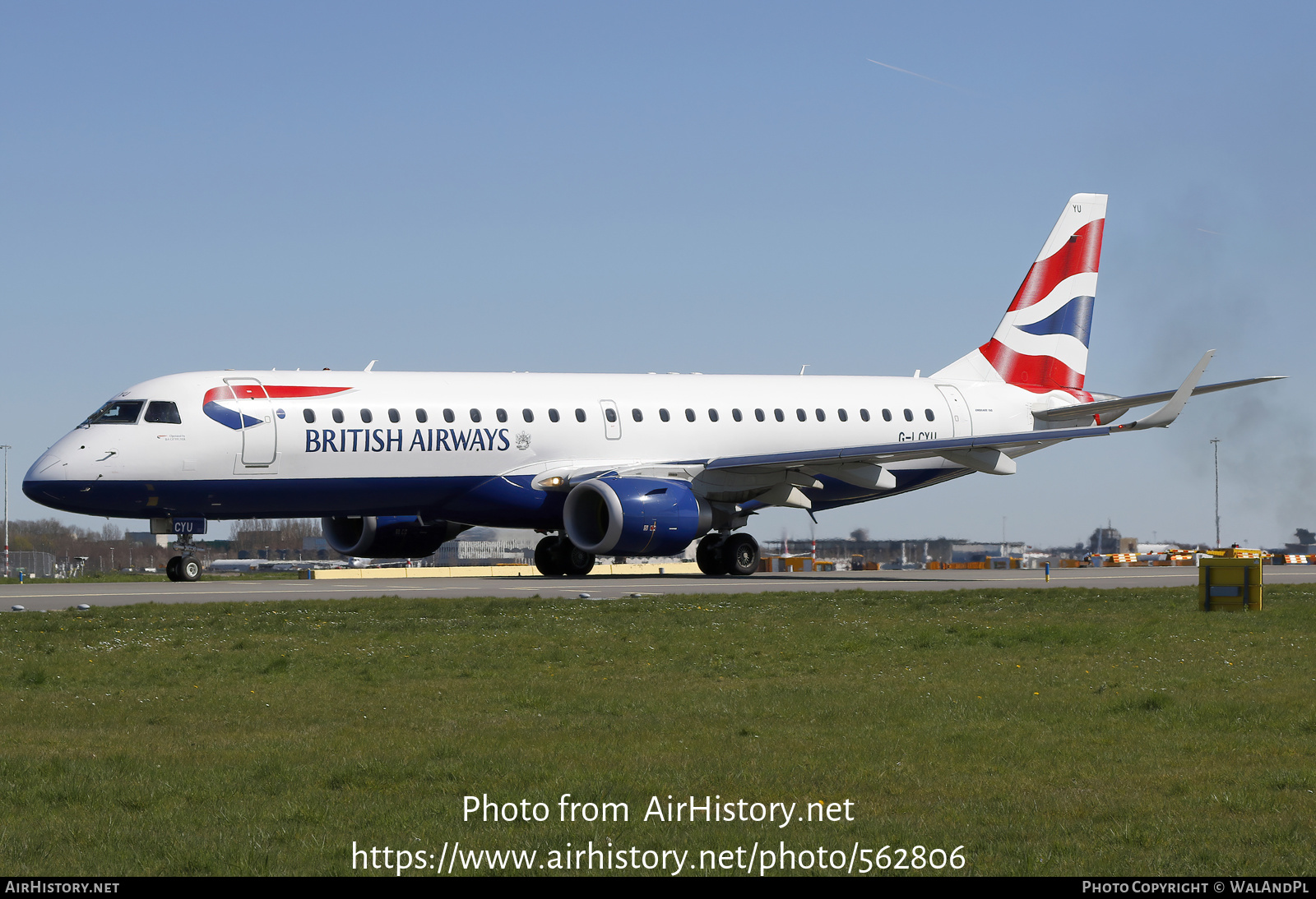 Aircraft Photo of G-LCYU | Embraer 190SR (ERJ-190-100SR) | British Airways | AirHistory.net #562806