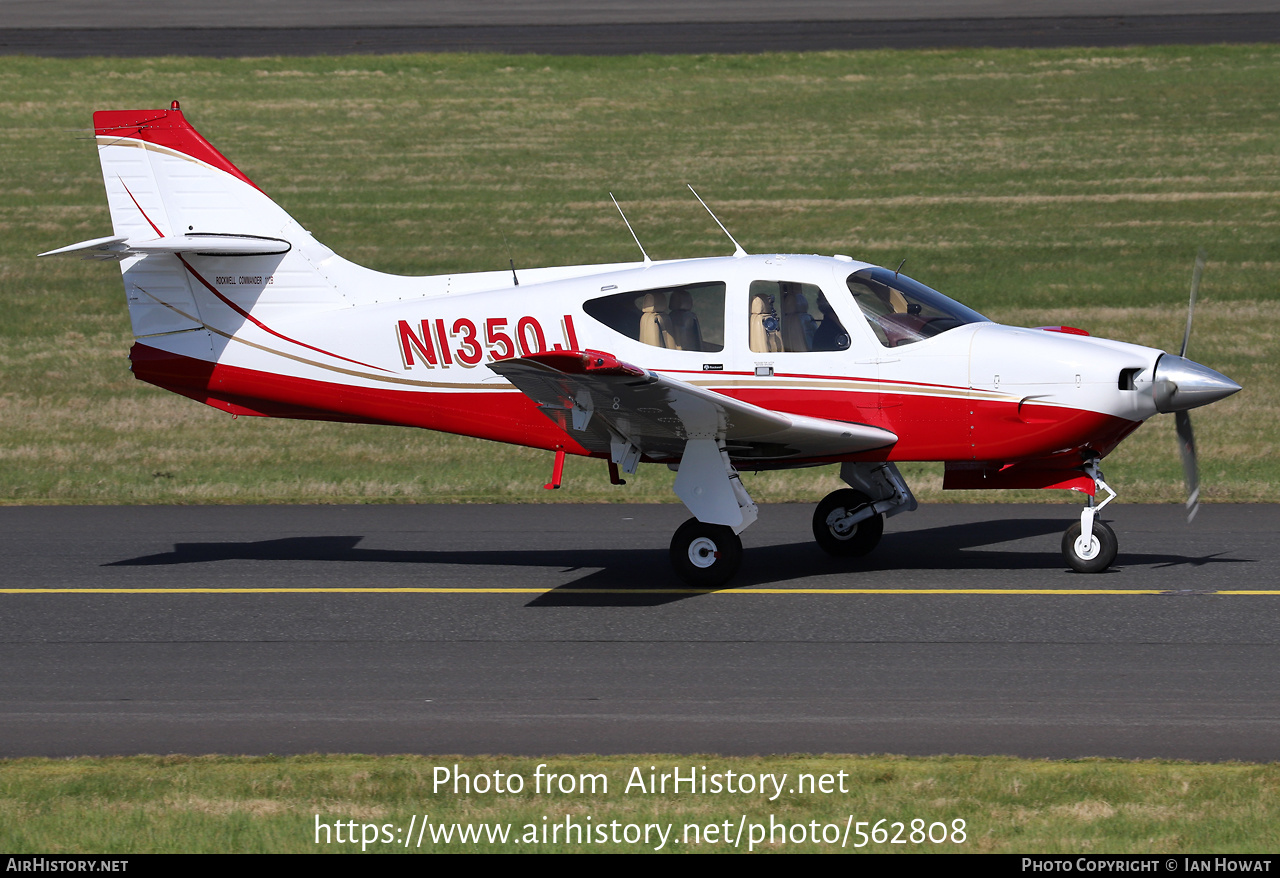 Aircraft Photo of N1350J | Rockwell Commander 112B | AirHistory.net #562808