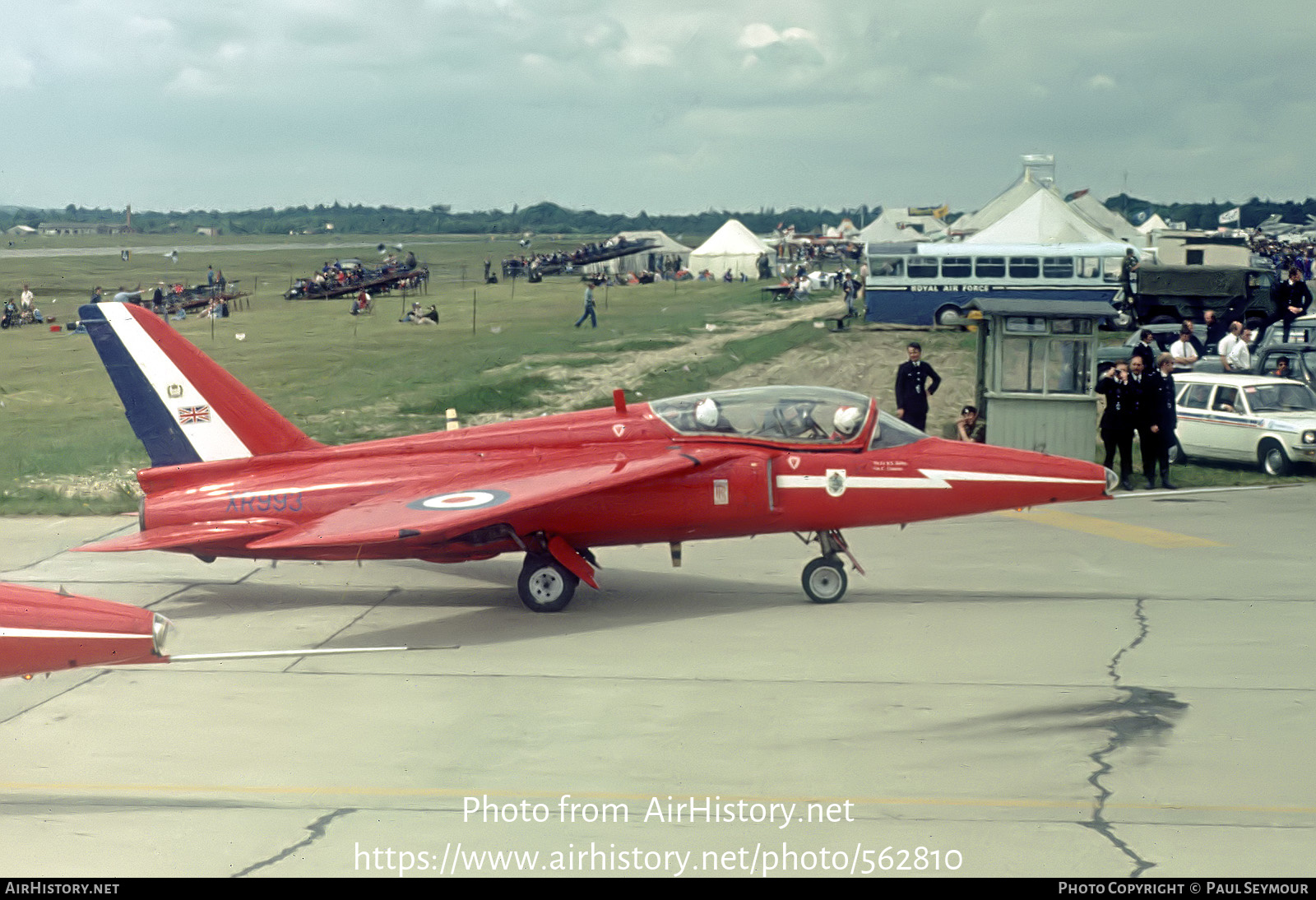 Aircraft Photo of XR993 | Hawker Siddeley Gnat T.1 | UK - Air Force | AirHistory.net #562810