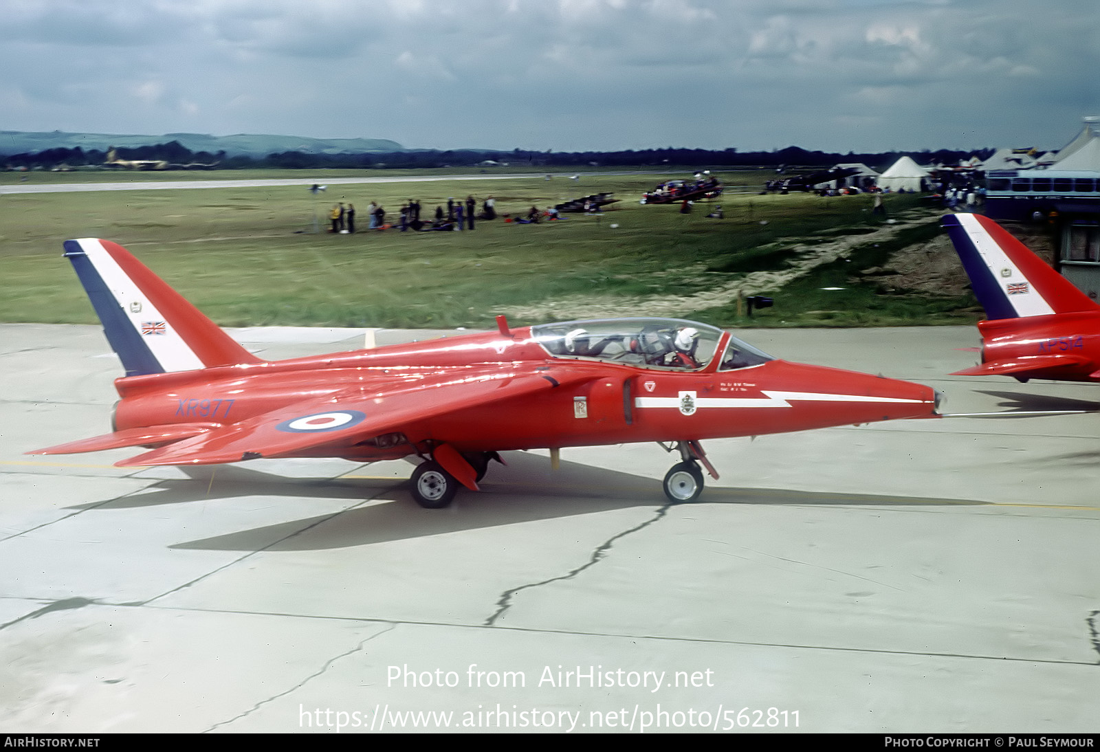 Aircraft Photo of XR977 | Hawker Siddeley Gnat T.1 | UK - Air Force | AirHistory.net #562811