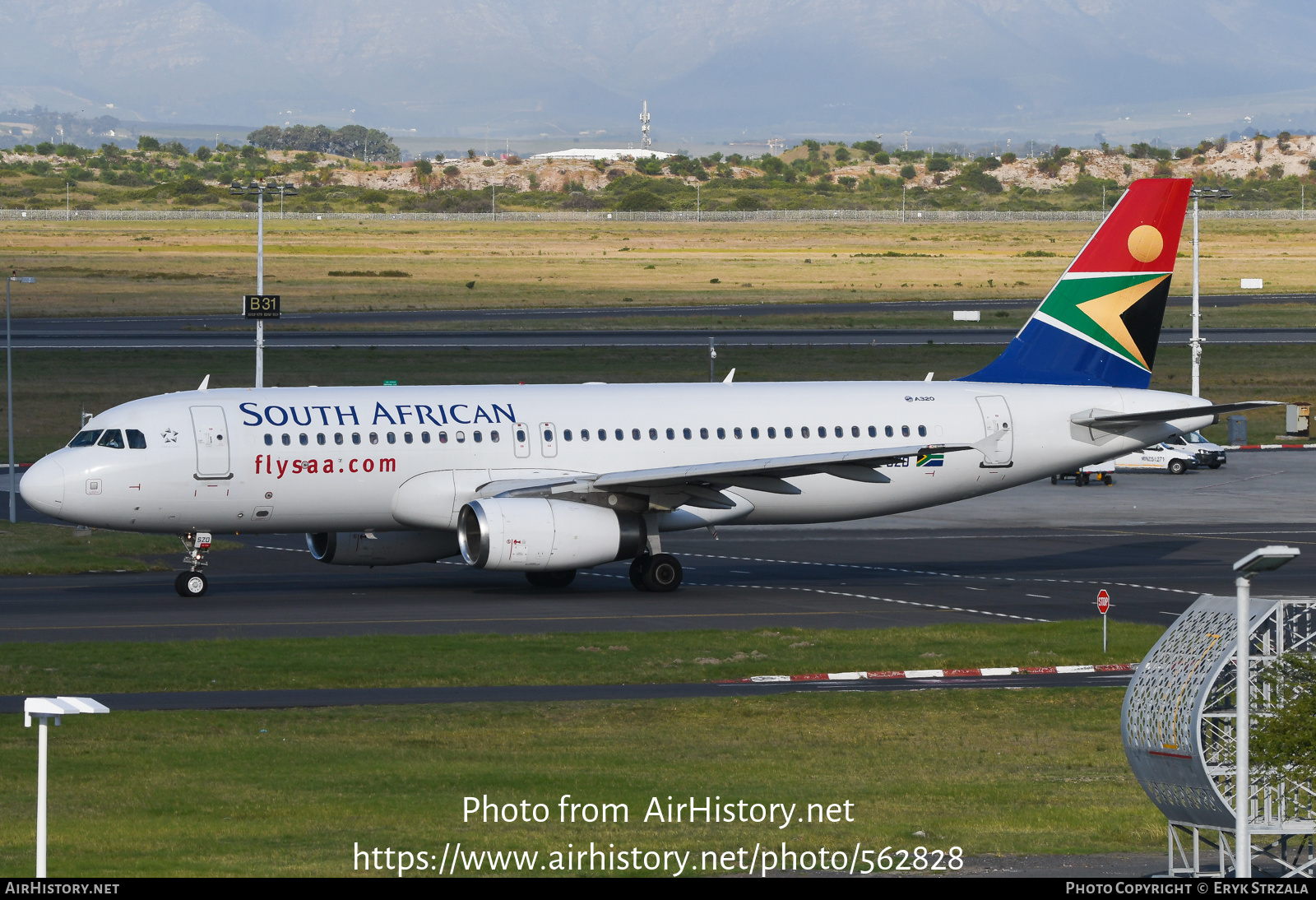 Aircraft Photo of ZS-SZD | Airbus A320-232 | South African Airways | AirHistory.net #562828