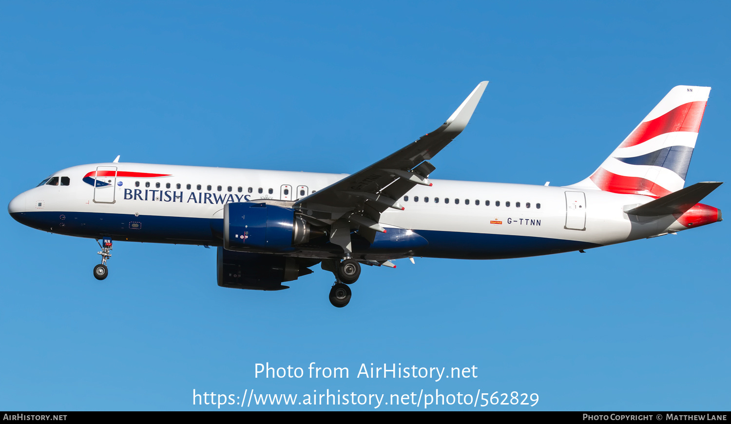 Aircraft Photo of G-TTNN | Airbus A320-251N | British Airways | AirHistory.net #562829