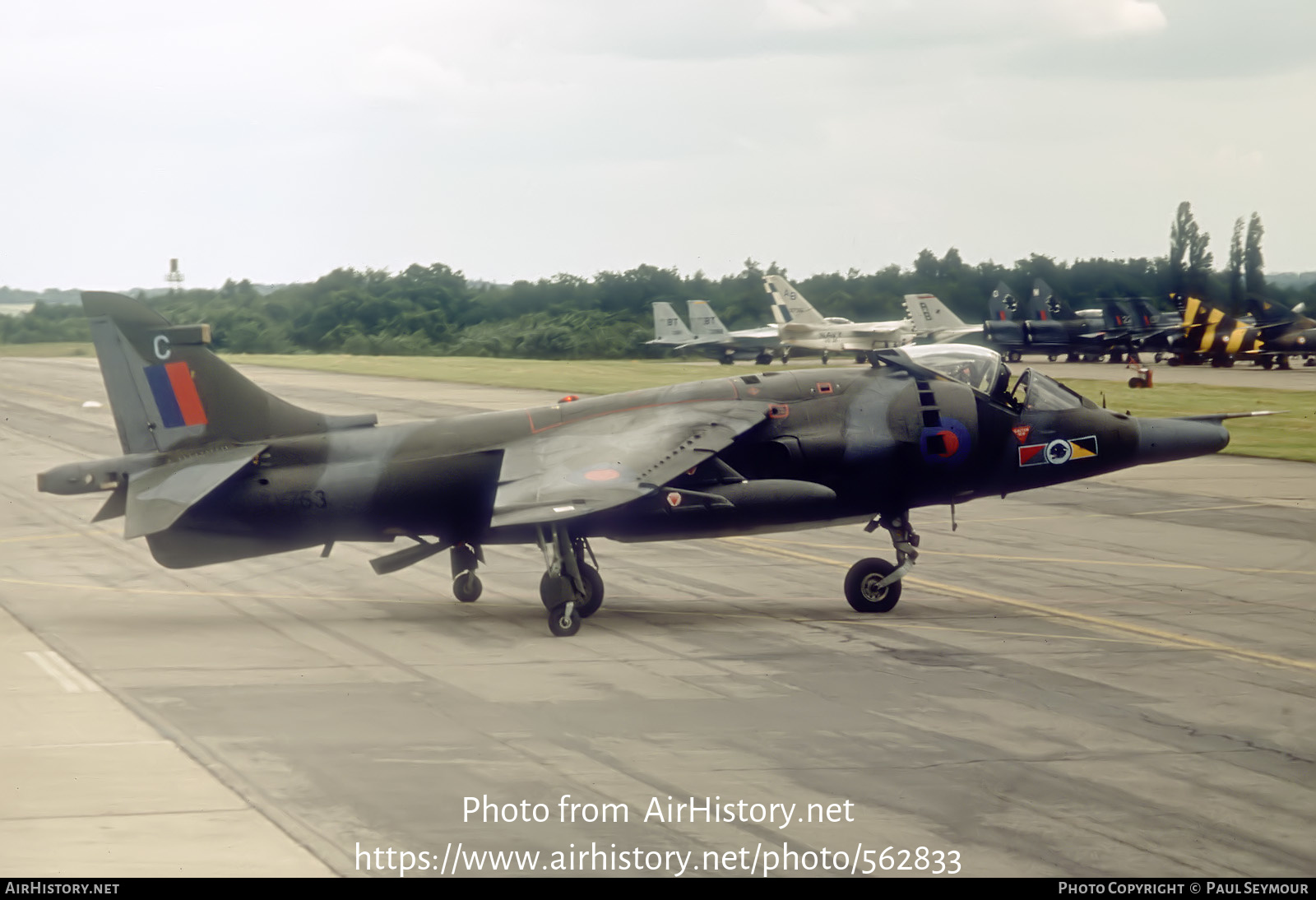 Aircraft Photo of XV753 | Hawker Siddeley Harrier GR3 | UK - Air Force | AirHistory.net #562833