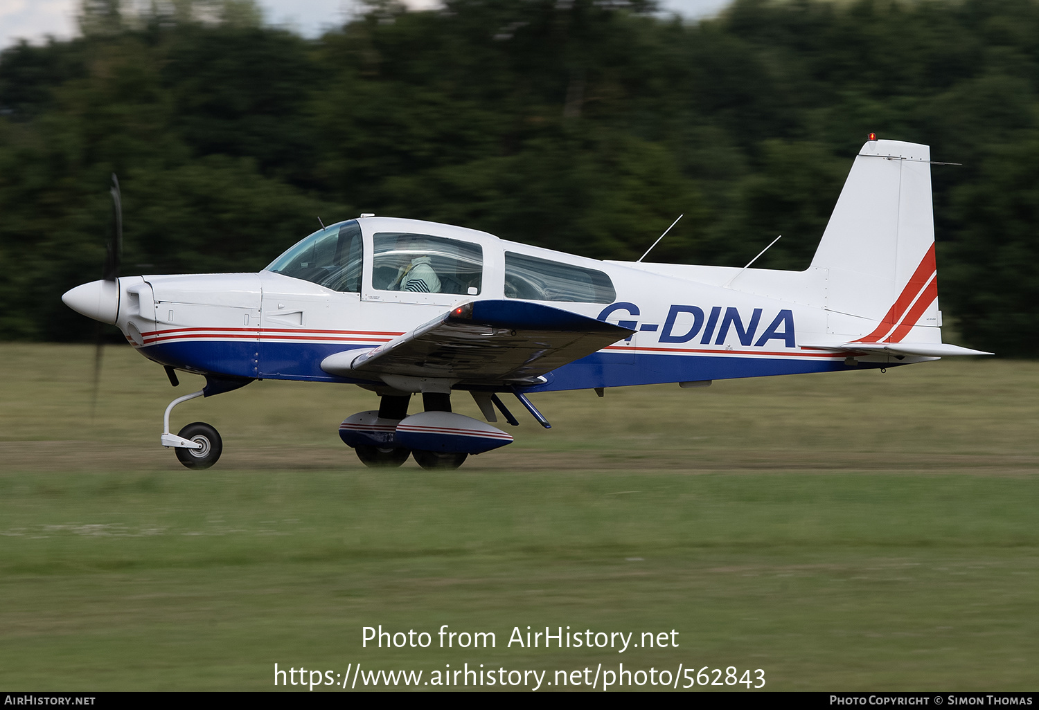 Aircraft Photo of G-DINA | Grumman American AA-5B Tiger | AirHistory.net #562843