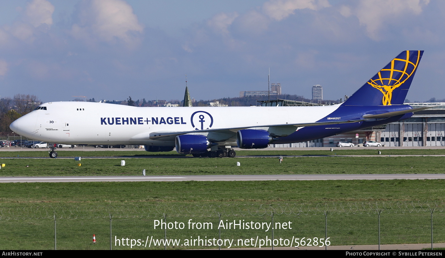 Aircraft Photo of N862GT | Boeing 747-87UF/SCD | Atlas Air | AirHistory.net #562856