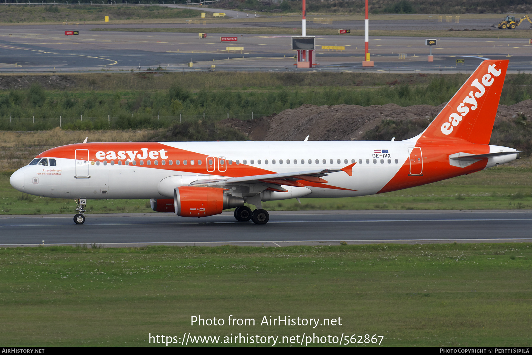 Aircraft Photo of OE-IVX | Airbus A320-214 | EasyJet | AirHistory.net #562867