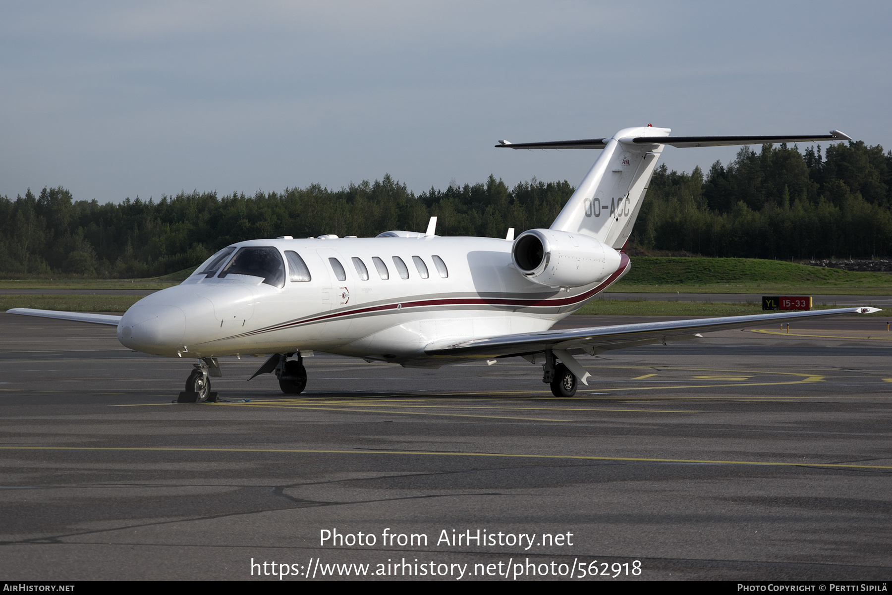 Aircraft Photo of OO-ACC | Cessna 525A CitationJet CJ2+ | ASL - Air Service Liège | AirHistory.net #562918