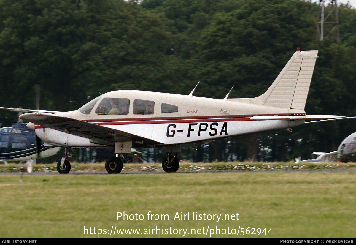 Aircraft Photo of G-FPSA | Piper PA-28-161 Warrior II | AirHistory.net #562944