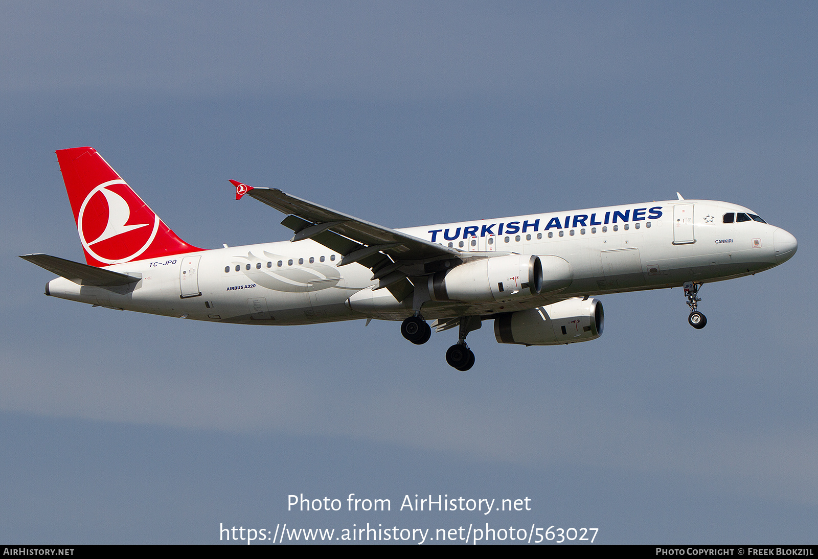 Aircraft Photo of TC-JPO | Airbus A320-232 | Turkish Airlines | AirHistory.net #563027