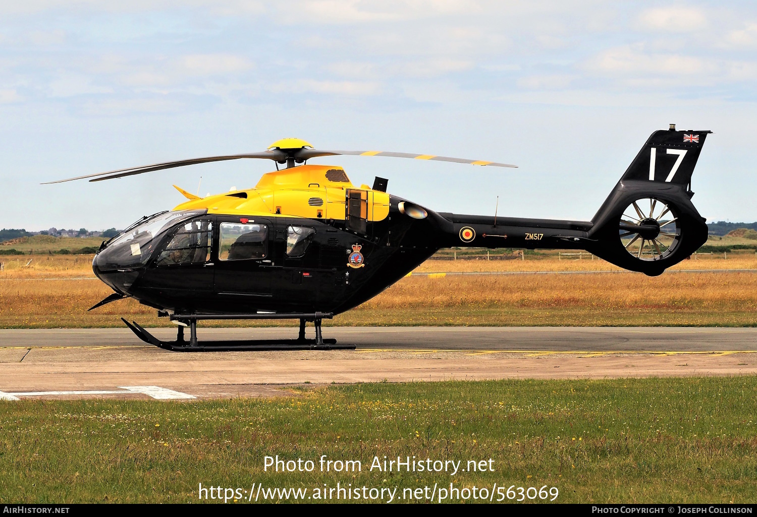 Aircraft Photo of ZM517 | Eurocopter EC-135T-3 Juno T1 | UK - Air Force | AirHistory.net #563069