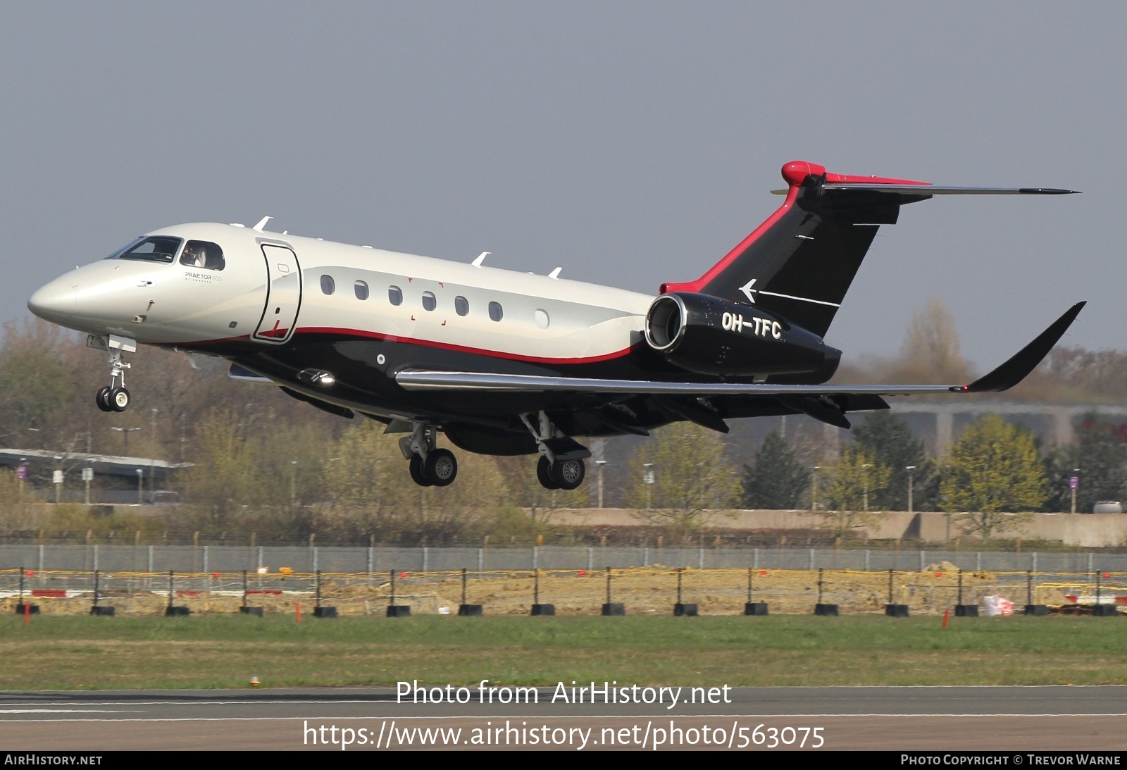 Aircraft Photo of OH-TFC | Embraer EMB-550 Praetor 600 | AirHistory.net #563075