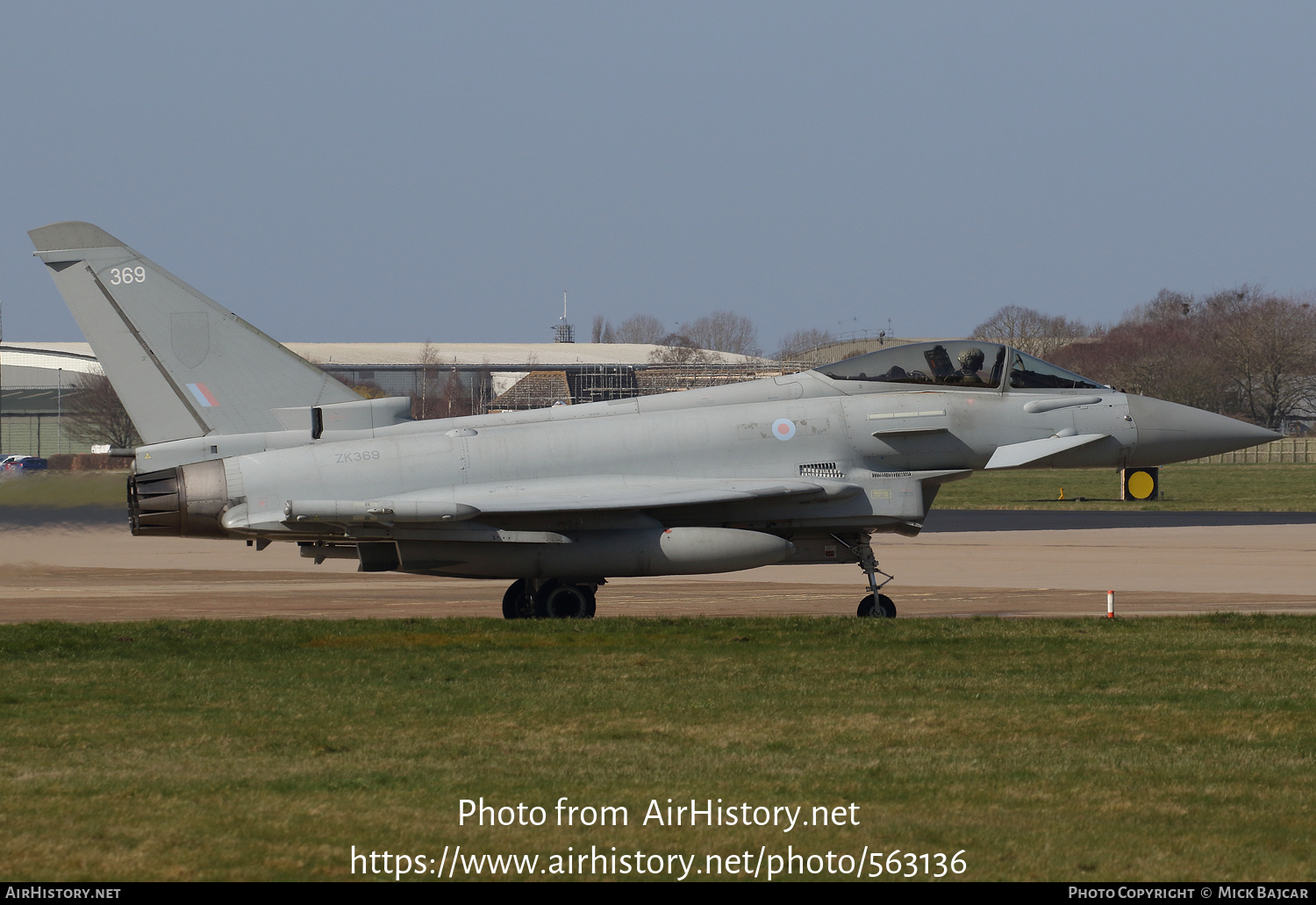 Aircraft Photo of ZK369 | Eurofighter EF-2000 Typhoon FGR4 | UK - Air Force | AirHistory.net #563136