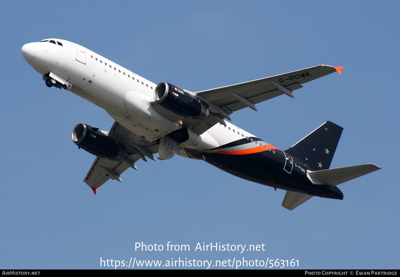 Aircraft Photo of G-POWK | Airbus A320-233 | Titan Airways | AirHistory.net #563161