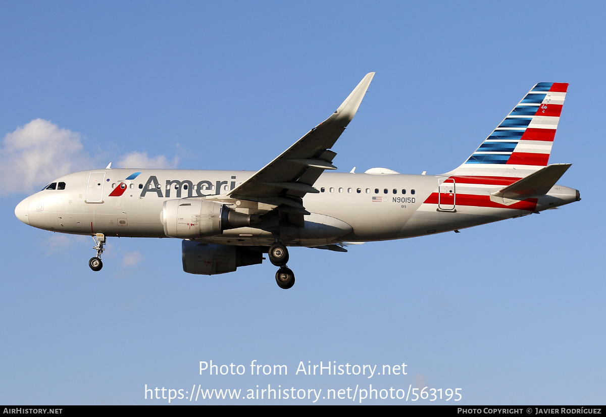 Aircraft Photo of N9015D | Airbus A319-115 | American Airlines | AirHistory.net #563195