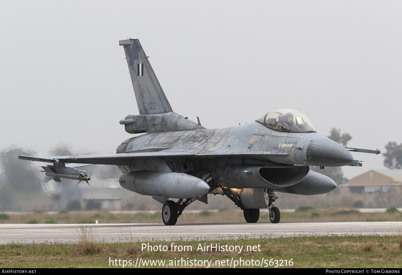 Aircraft Photo of 122 | General Dynamics F-16C Fighting Falcon | Greece - Air Force | AirHistory.net #563216