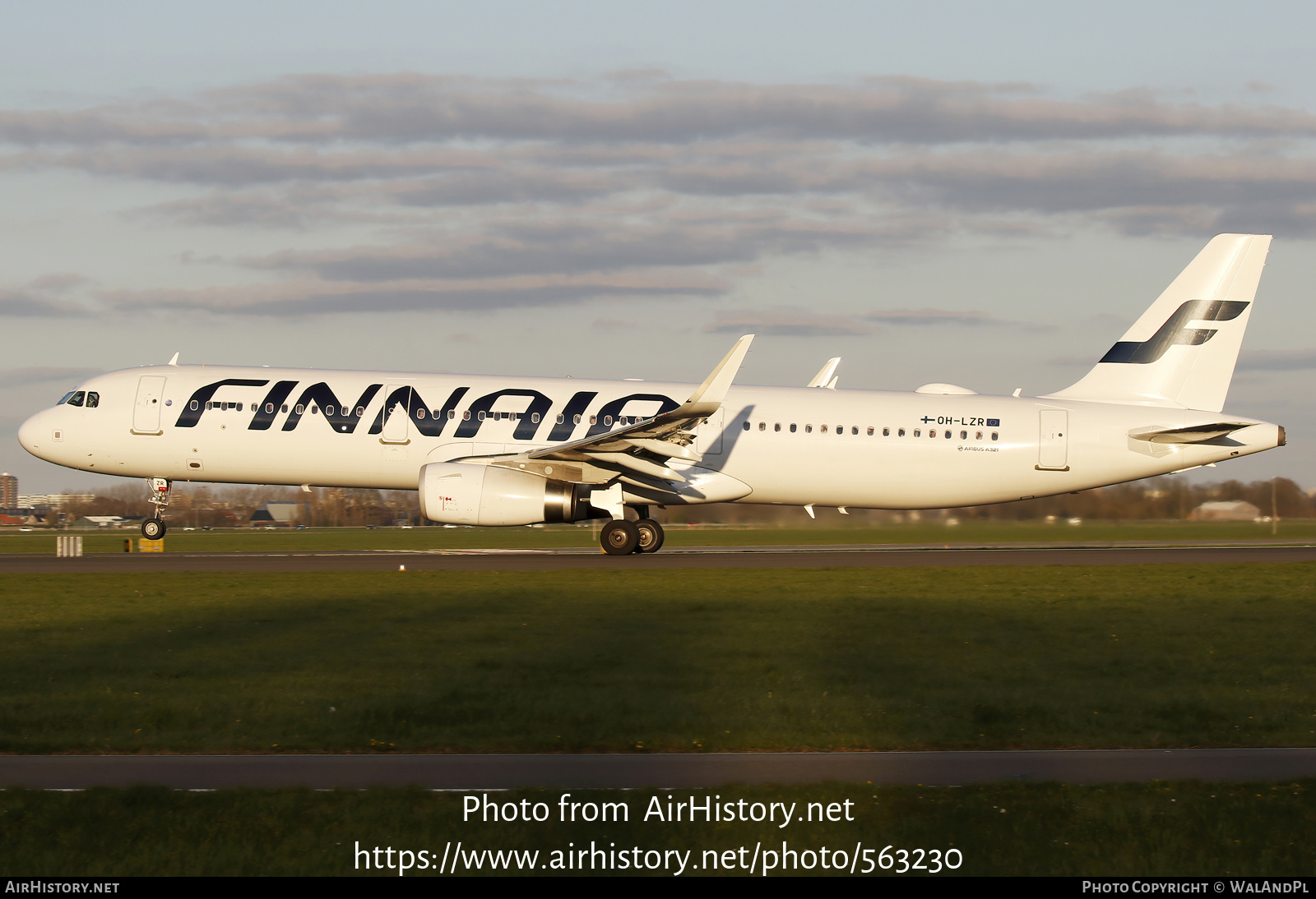 Aircraft Photo of OH-LZR | Airbus A321-231 | Finnair | AirHistory.net #563230