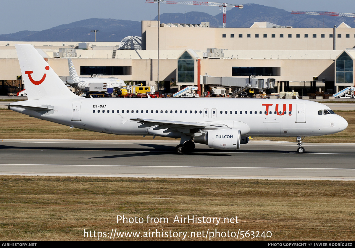 Aircraft Photo of ES-SAA | Airbus A320-214 | TUI | AirHistory.net #563240