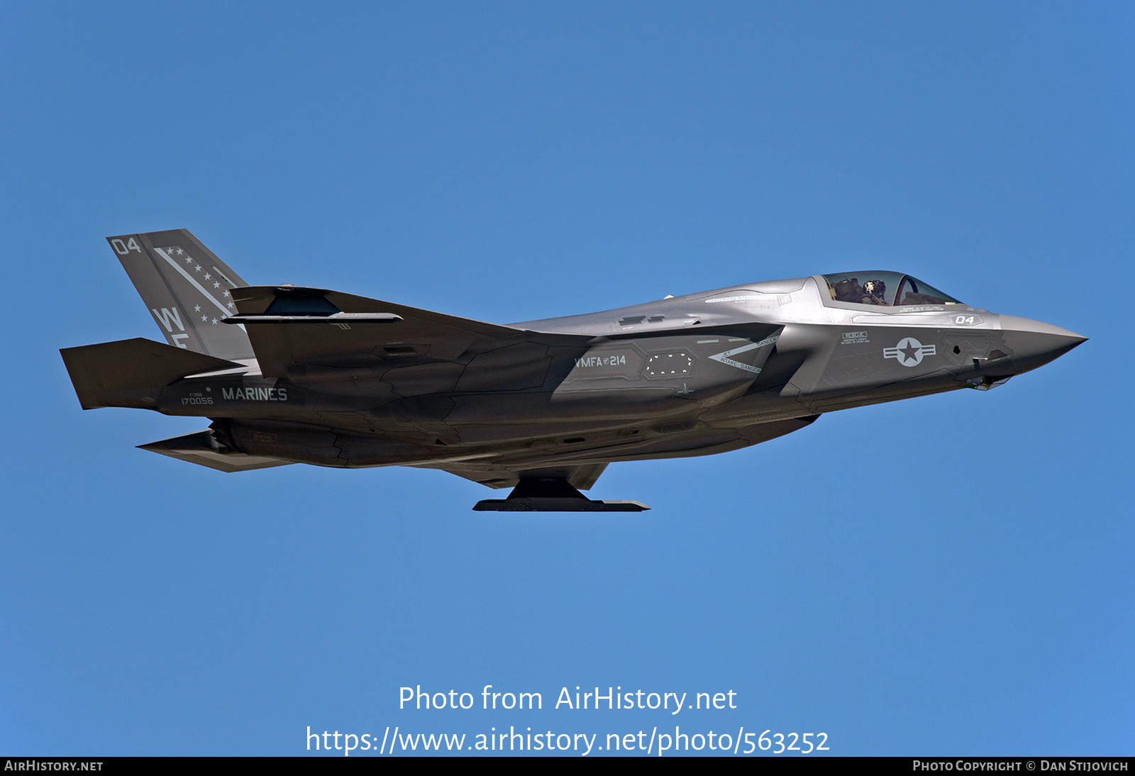 Aircraft Photo of 170056 | Lockheed Martin F-35B Lightning II | USA - Marines | AirHistory.net #563252