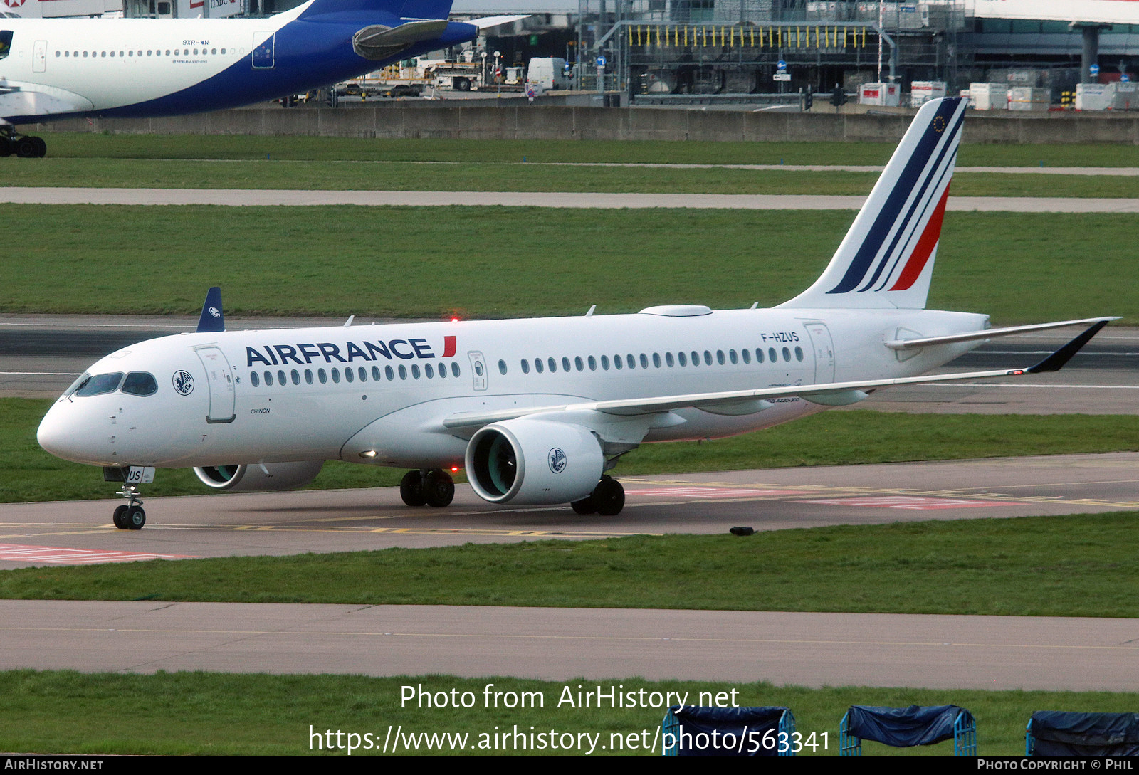 Aircraft Photo of F-HZUS | Airbus A220-371 (BD-500-1A11) | Air France | AirHistory.net #563341