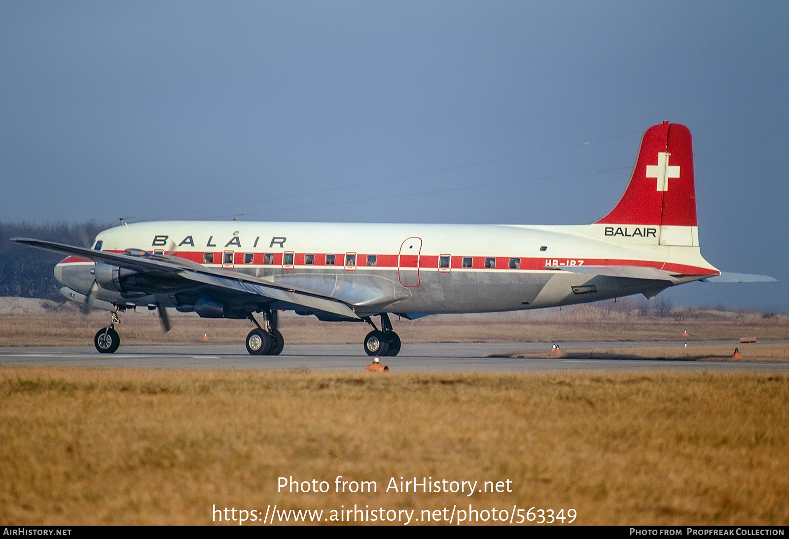 Aircraft Photo of HB-IBZ | Douglas DC-6B | Balair | AirHistory.net #563349