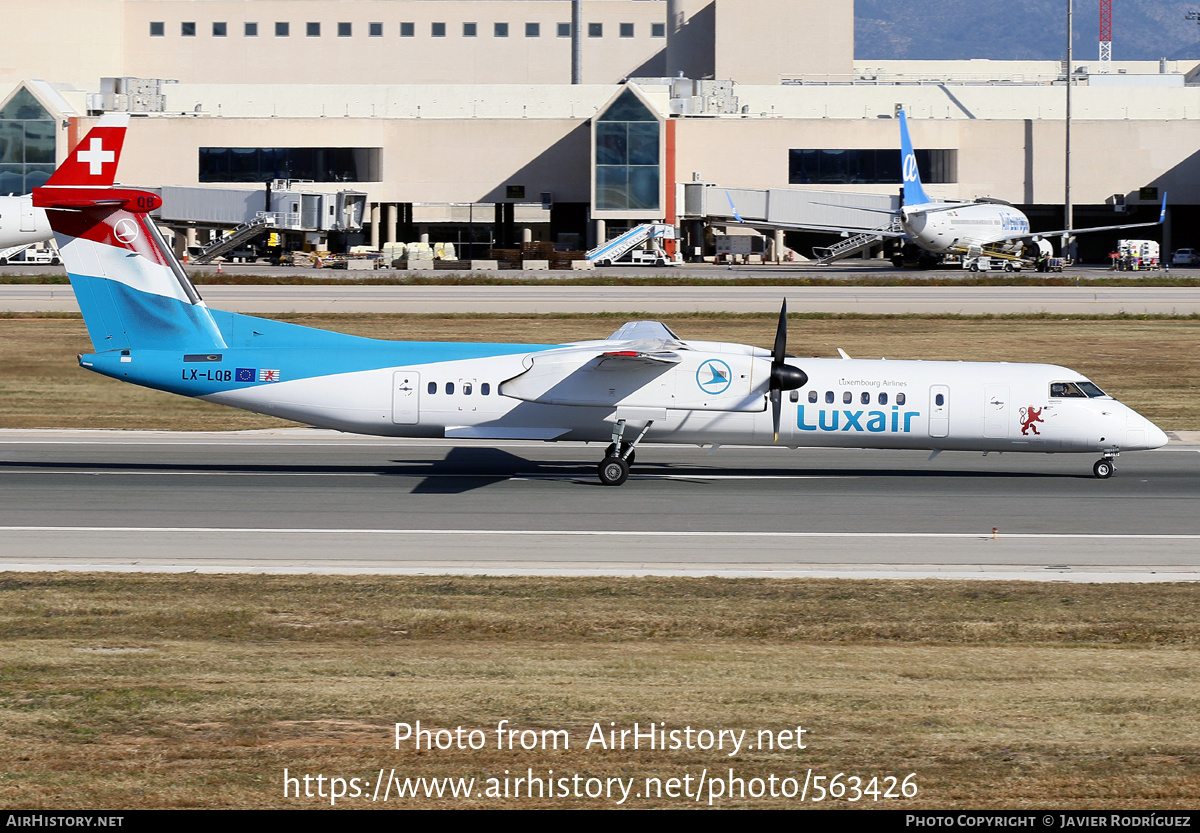 Aircraft Photo of LX-LQB | Bombardier DHC-8-402 Dash 8 | Luxair | AirHistory.net #563426