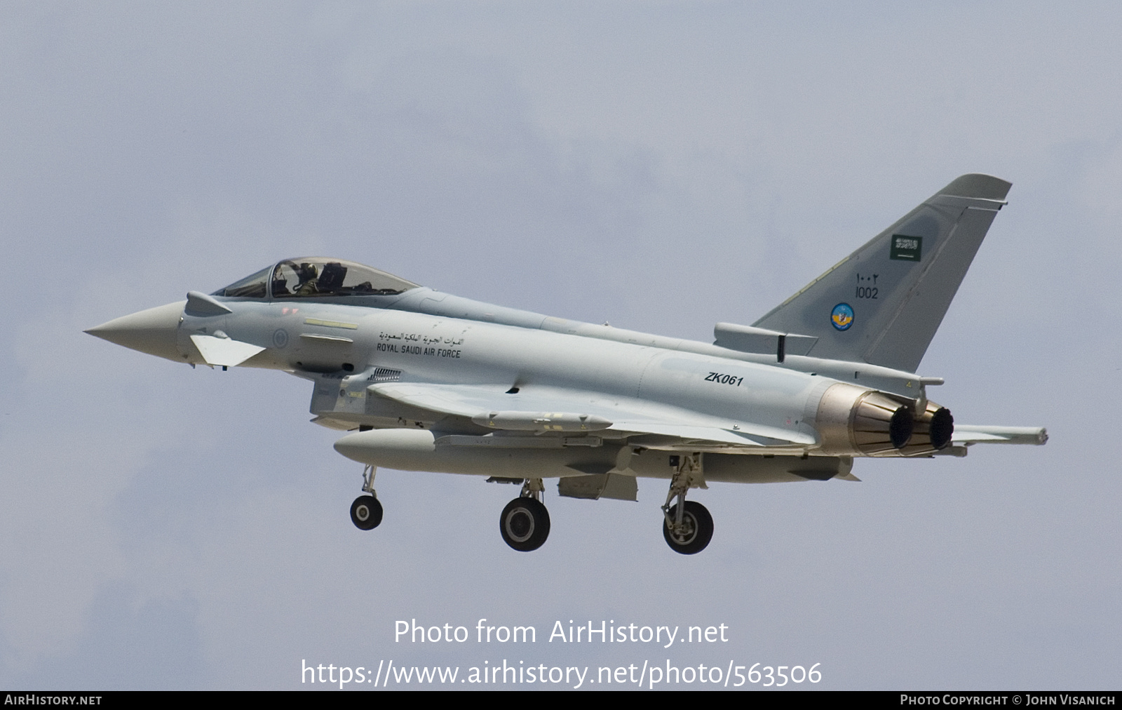 Aircraft Photo of 1002 / ZK061 | Eurofighter EF-2000 Typhoon | Saudi Arabia - Air Force | AirHistory.net #563506