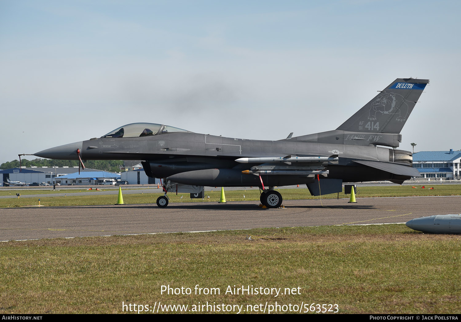 Aircraft Photo of 91-0414 / AF91-414 | General Dynamics F-16CM Fighting Falcon | USA - Air Force | AirHistory.net #563523