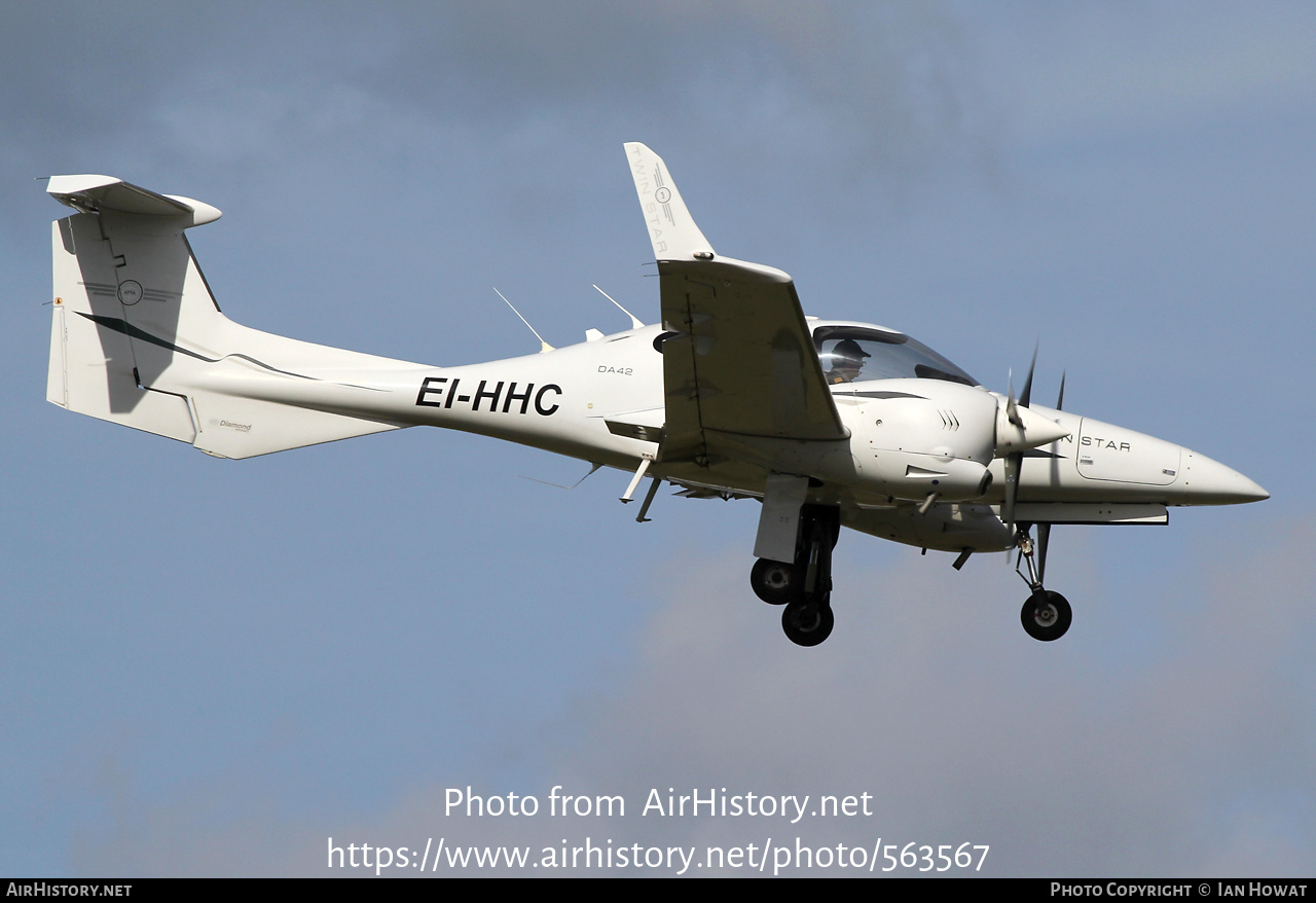 Aircraft Photo of EI-HHC | Diamond DA42 Twin Star | Atlantic Flight Training | AirHistory.net #563567