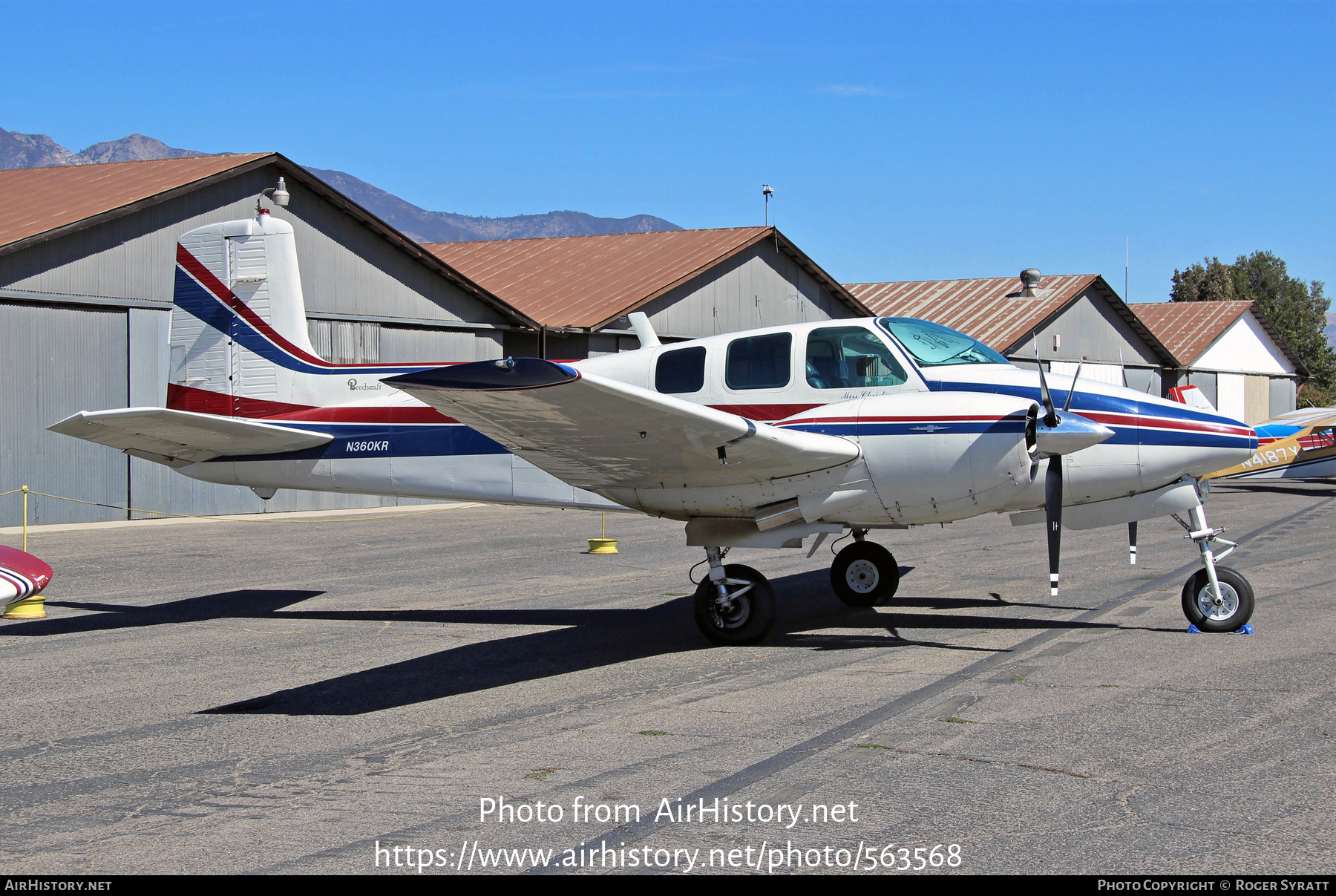 Aircraft Photo of N360KR | Beech D50E Twin Bonanza | AirHistory.net #563568