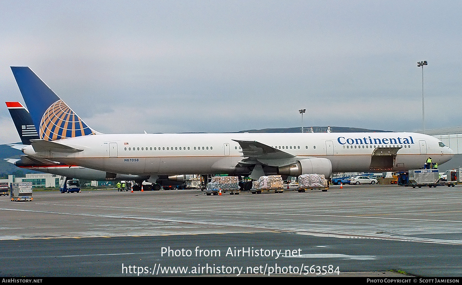 Aircraft Photo of N67058 | Boeing 767-424/ER | Continental Airlines | AirHistory.net #563584