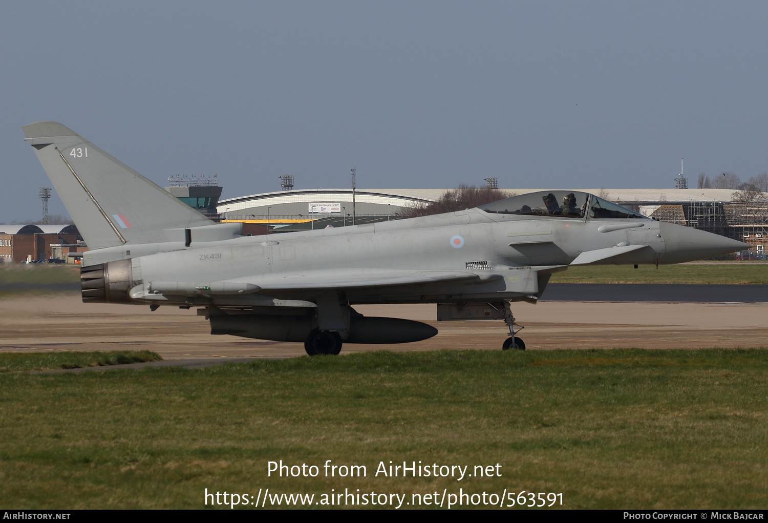 Aircraft Photo of ZK431 | Eurofighter EF-2000 Typhoon FGR4 | UK - Air Force | AirHistory.net #563591