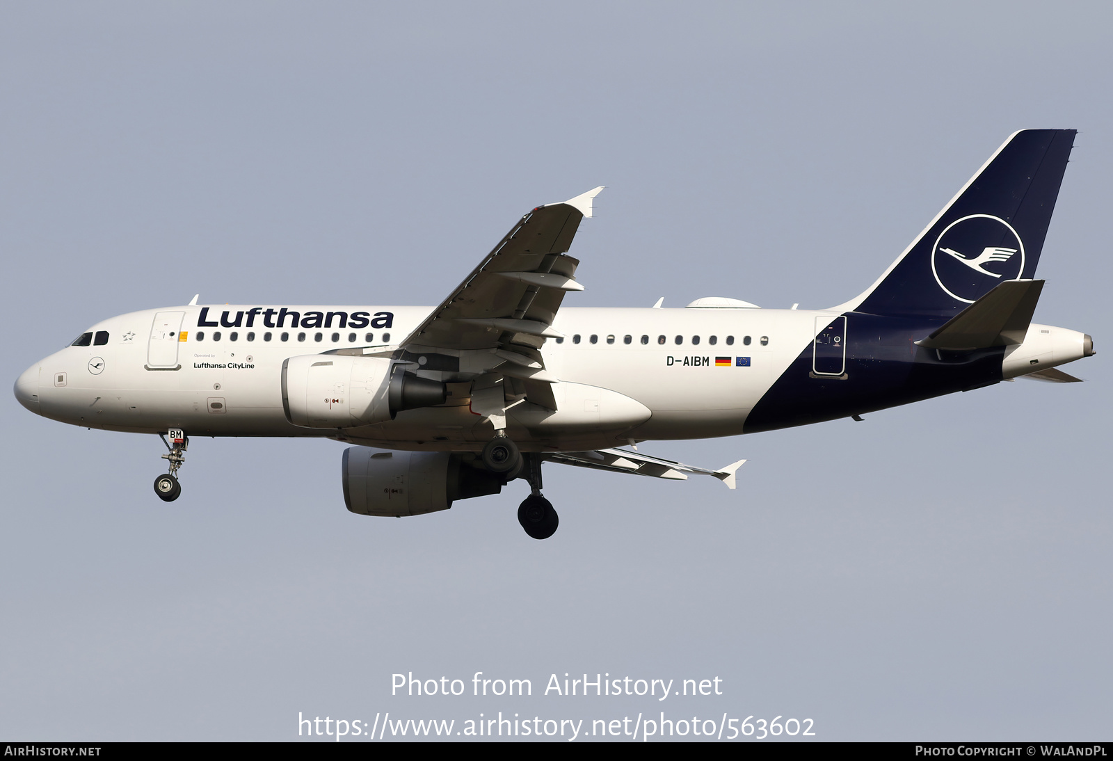 Aircraft Photo of D-AIBM | Airbus A319-112 | Lufthansa | AirHistory.net #563602